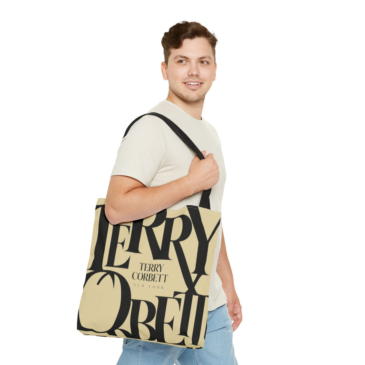 Terry Corbett Signature Natural Tote Bag