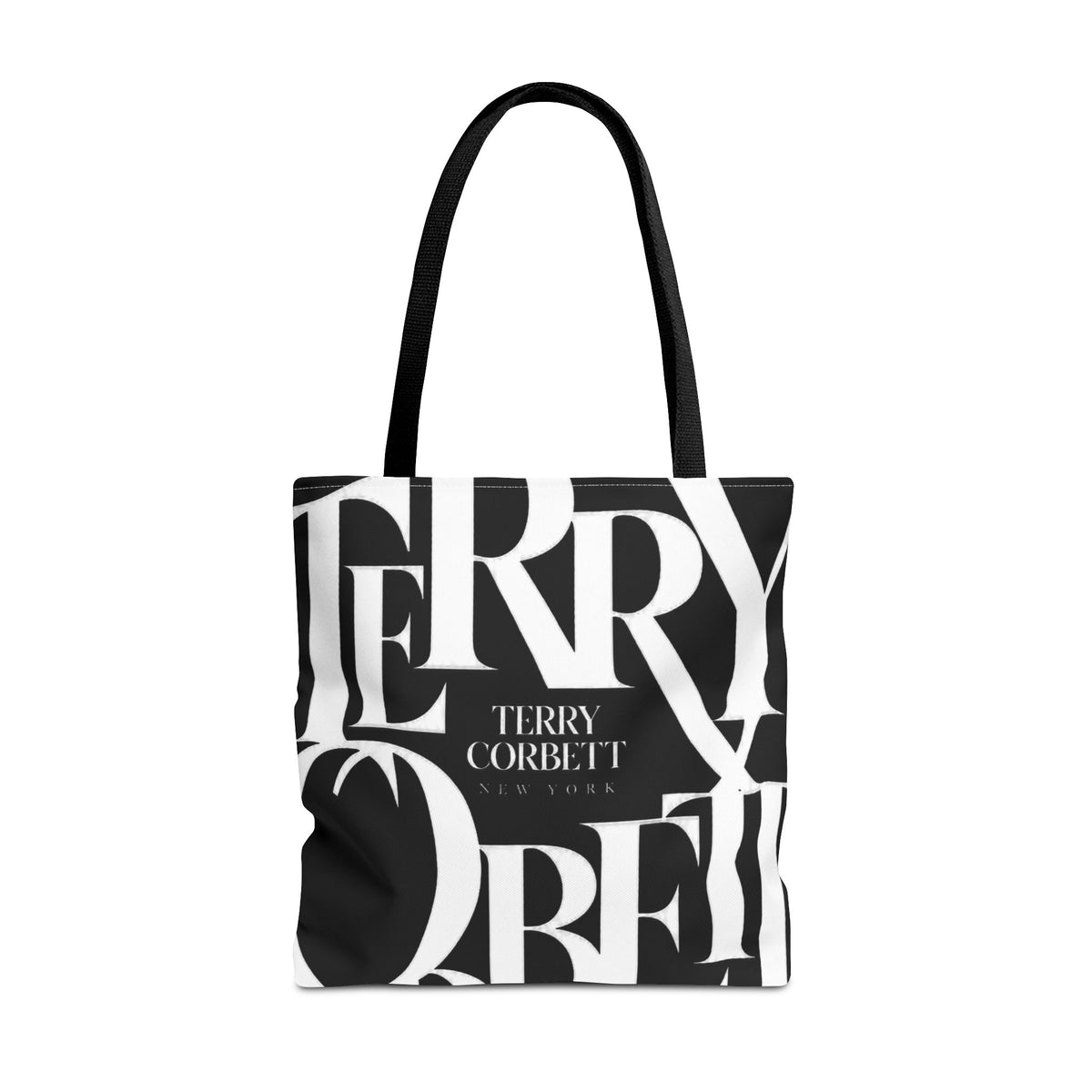 Terry Corbett Signature Black Tote Bag