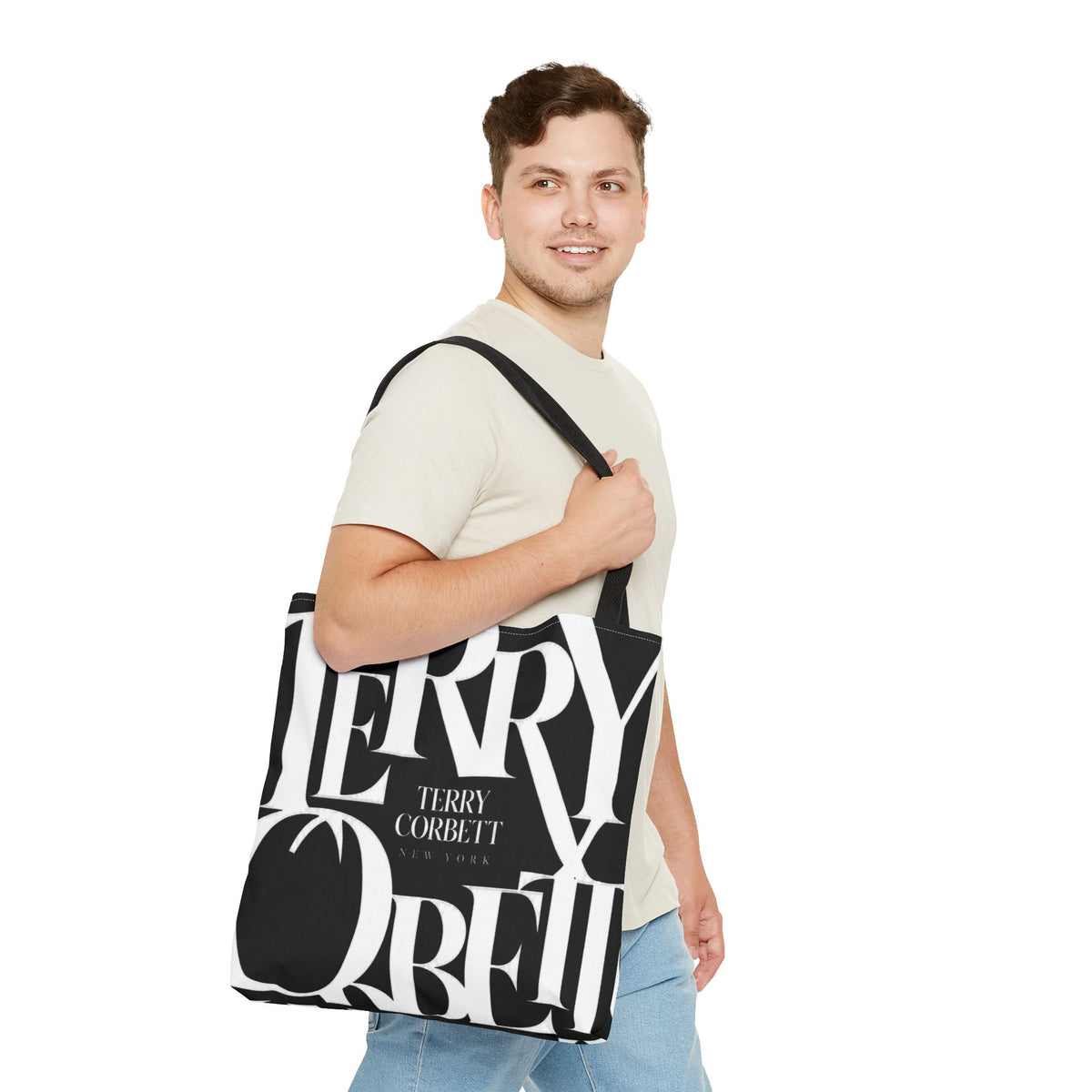 Terry Corbett Signature Black Tote Bag