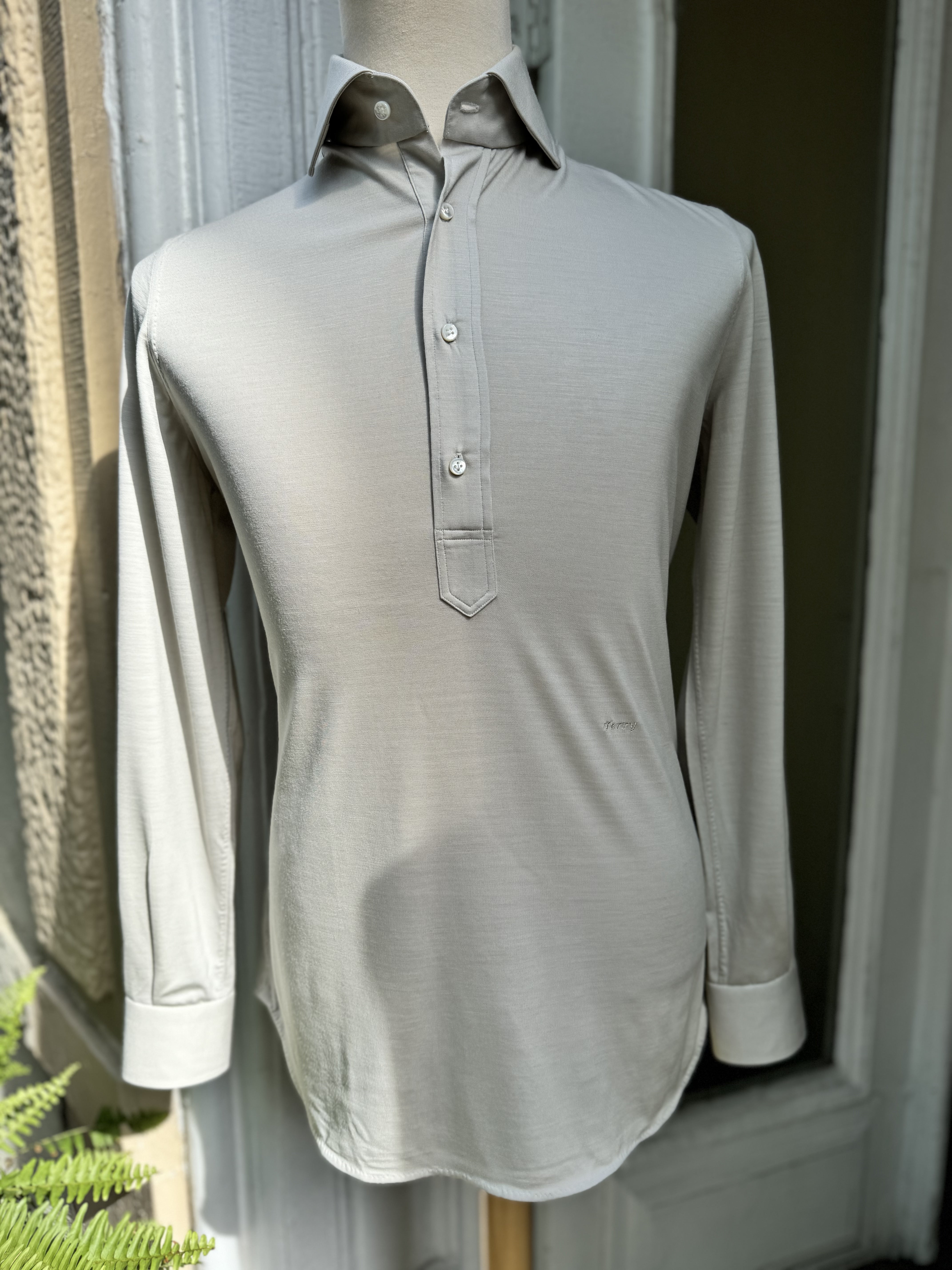 BONE 3 BUTTON POLO