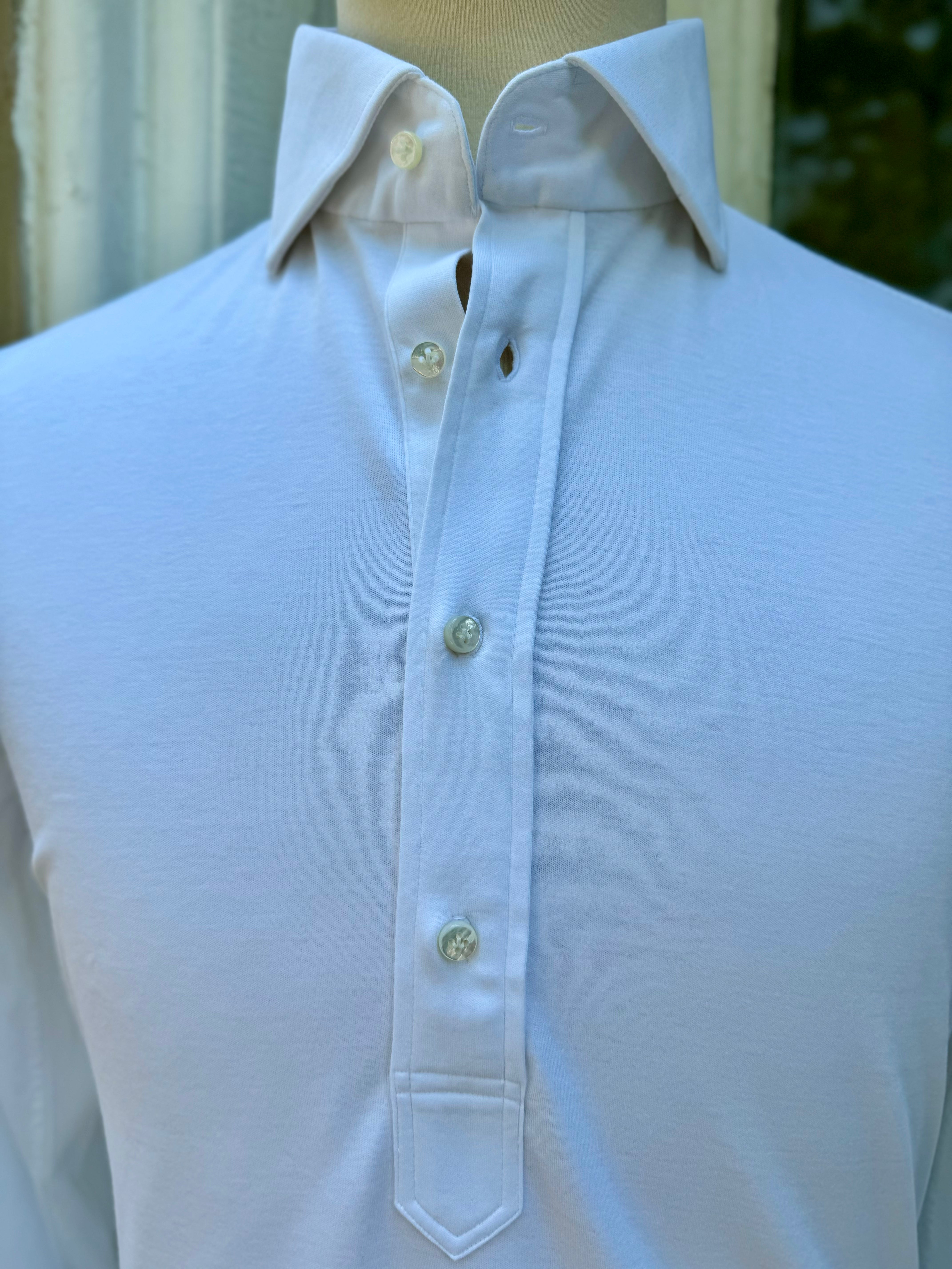 Milk 3 Button Polo