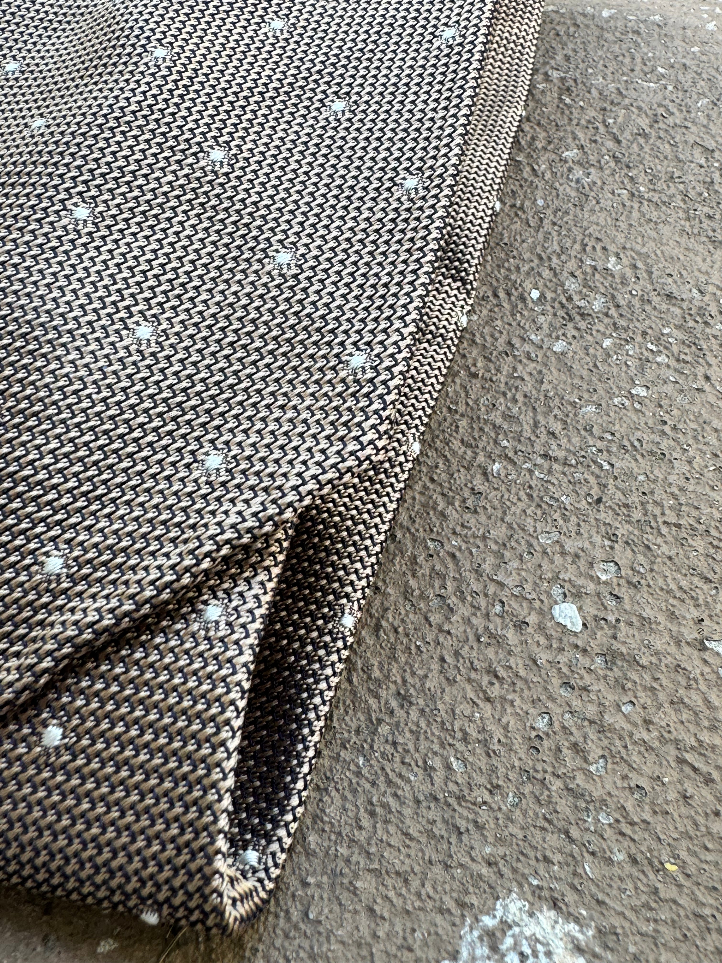 LIGHT COFFEE SILK TIE