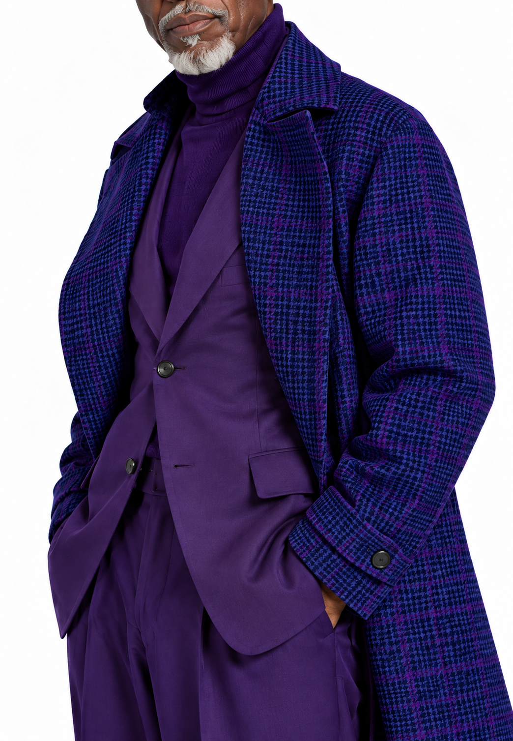 Terry Corbett New York Saunter Wool Overcoat