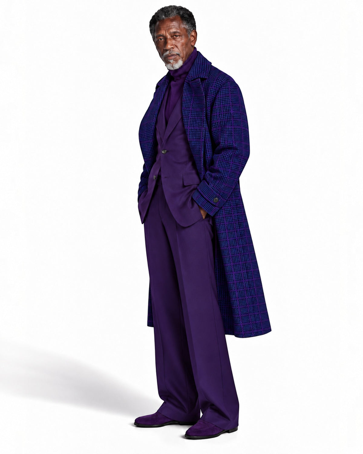 Terry Corbett New York Saunter Wool Overcoat