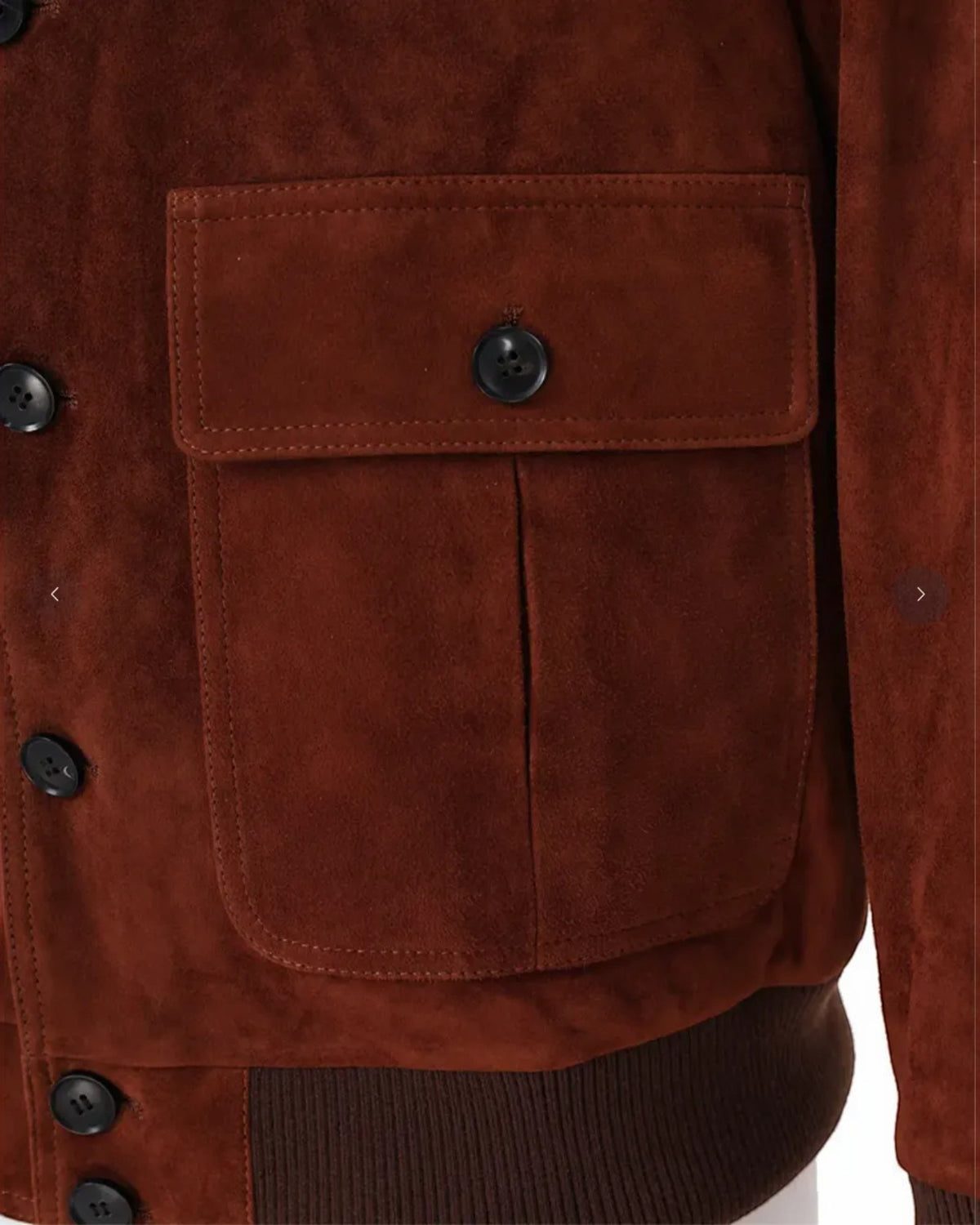 Terry Corbett New York Suede Blouson Jacket