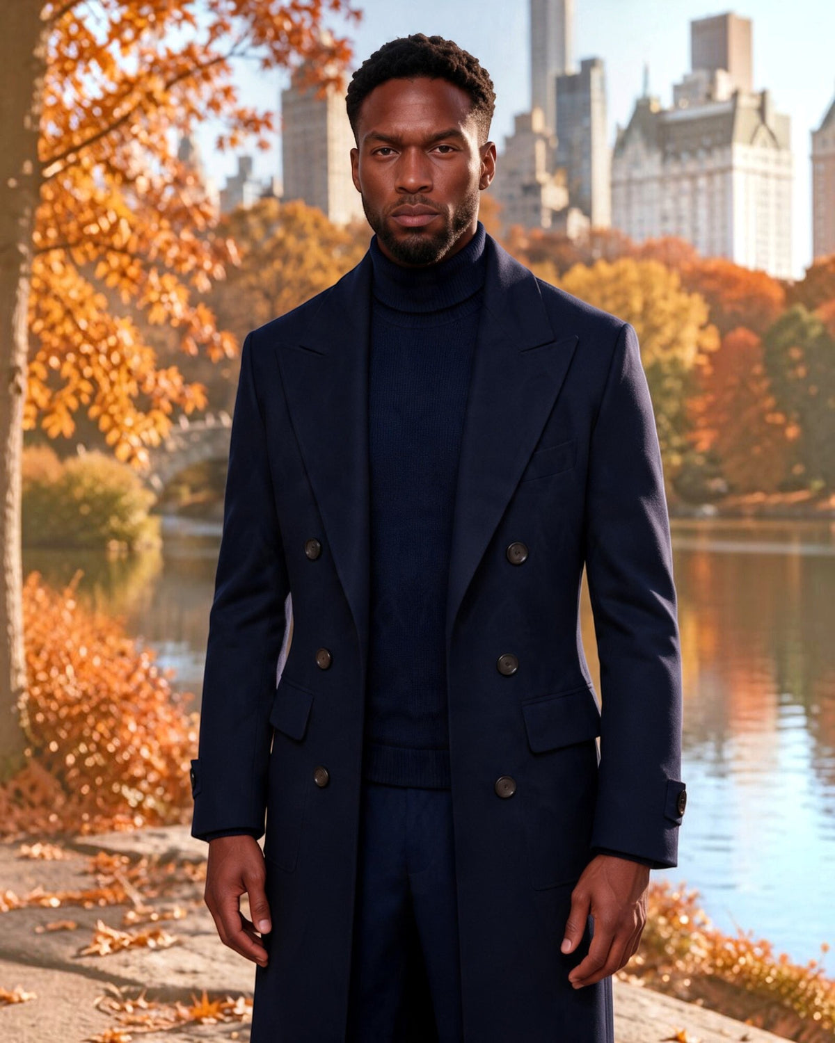 Terry Corbett New York Saunter Wool Coat