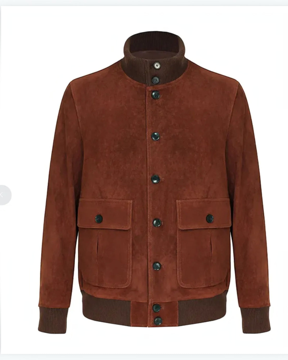 Terry Corbett New York Suede Blouson Jacket