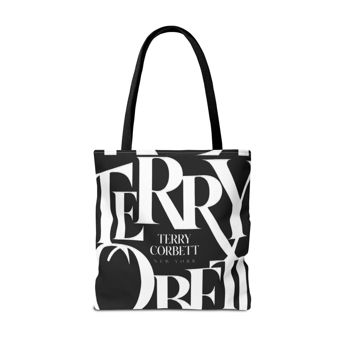 Terry Corbett Signature Black Tote Bag