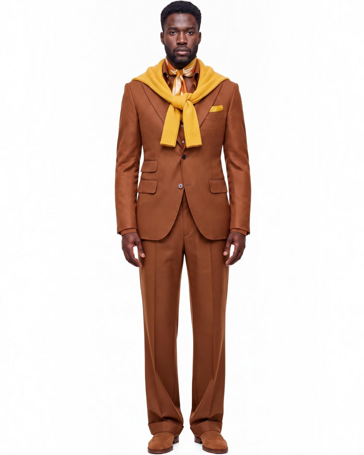 Terry Corbett New York Tailored Wool 2 Piece Suit