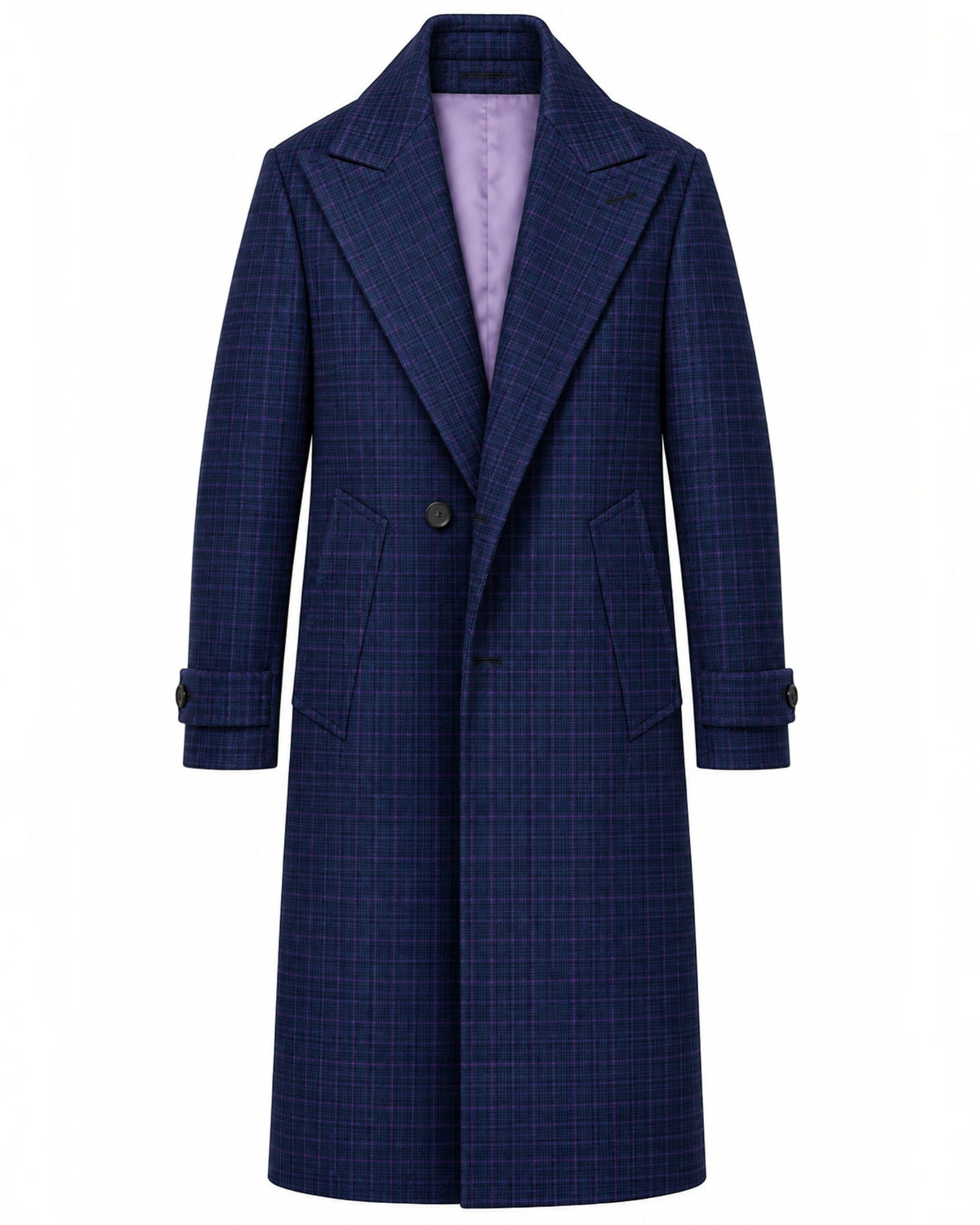 Terry Corbett New York Saunter Wool Overcoat