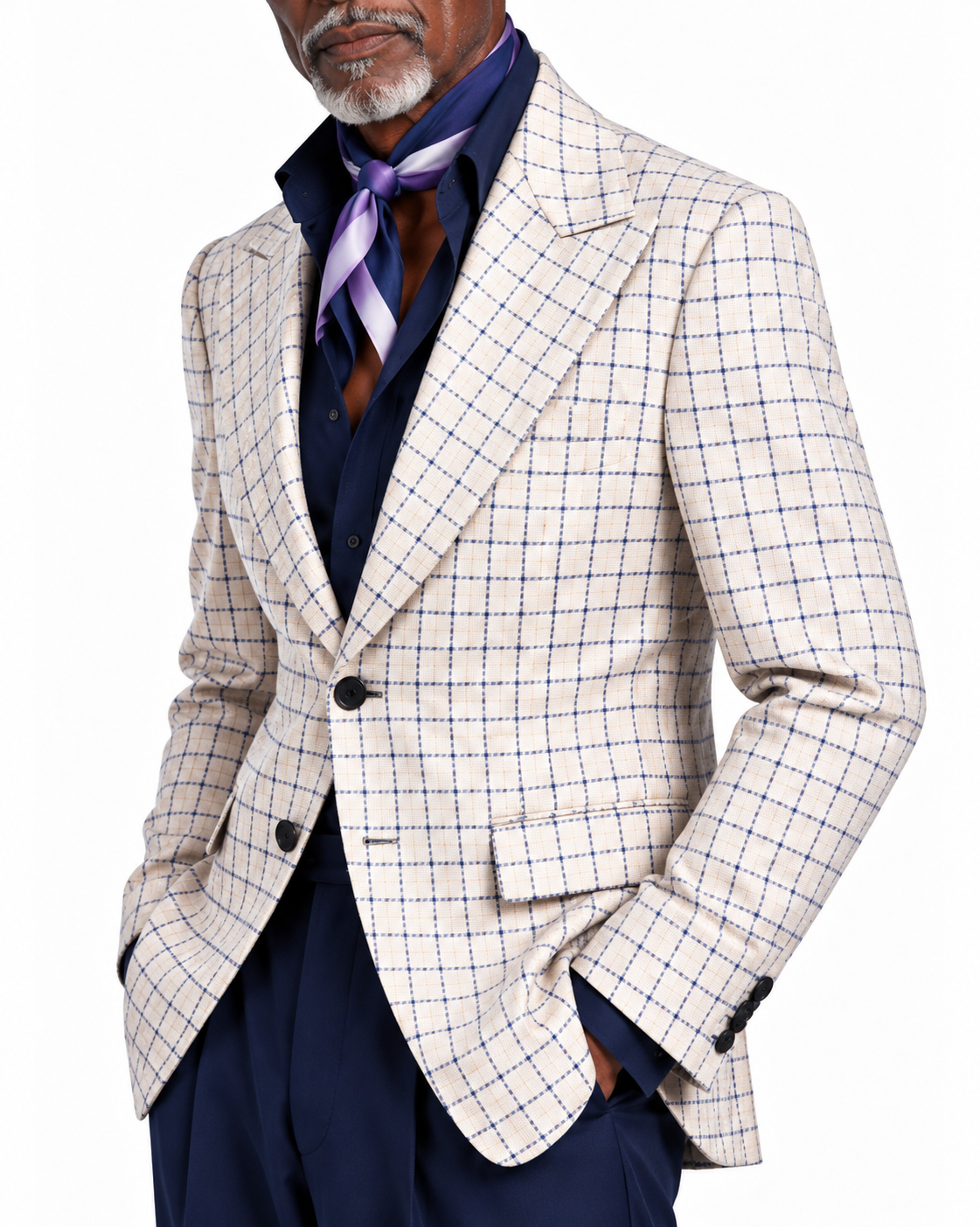 Terry Corbett New York Plaid Sports Coat
