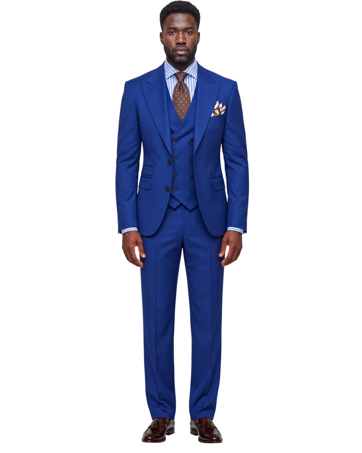 Terry Corbett New York | The Hedgefund Blue 3-Piece Suit