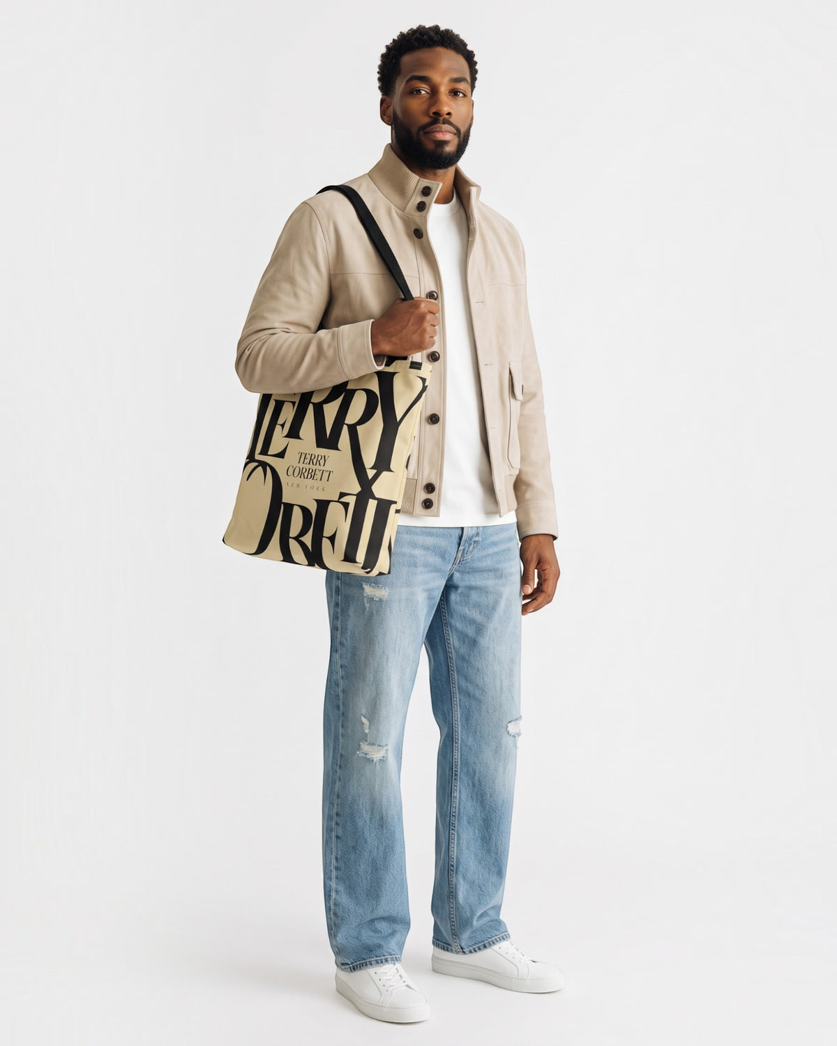 Terry Corbett Signature Natural Tote Bag