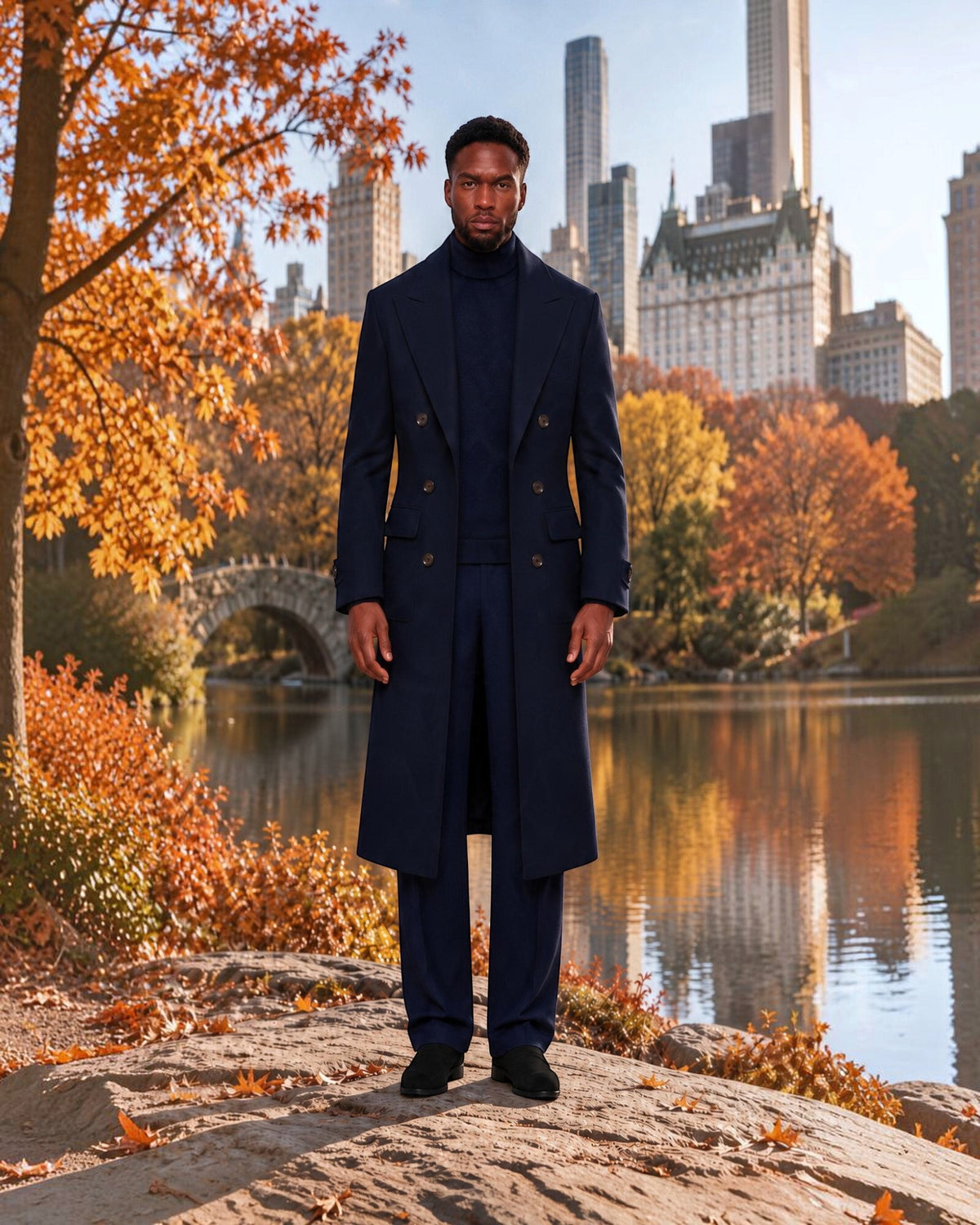 Terry Corbett New York Saunter Wool Coat