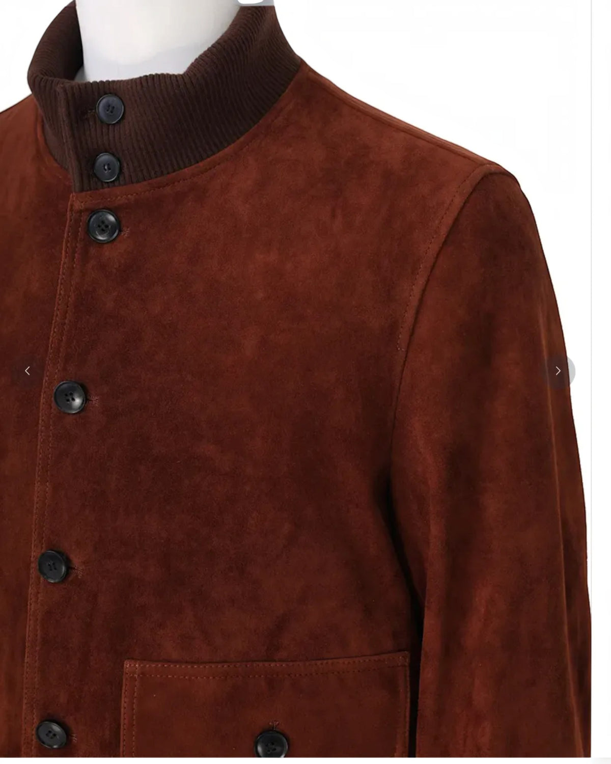 Terry Corbett New York Suede Blouson Jacket