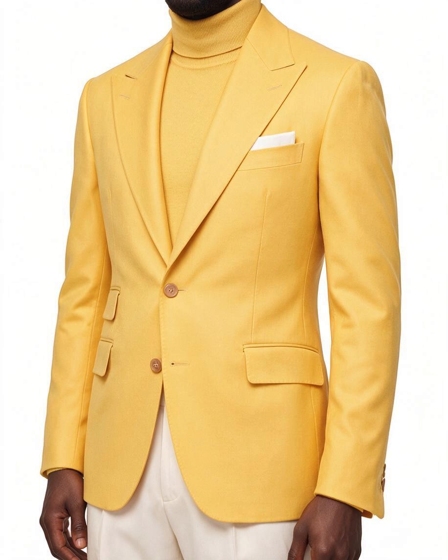 Terry Corbett New York Tailored Wool Blazer Jacket