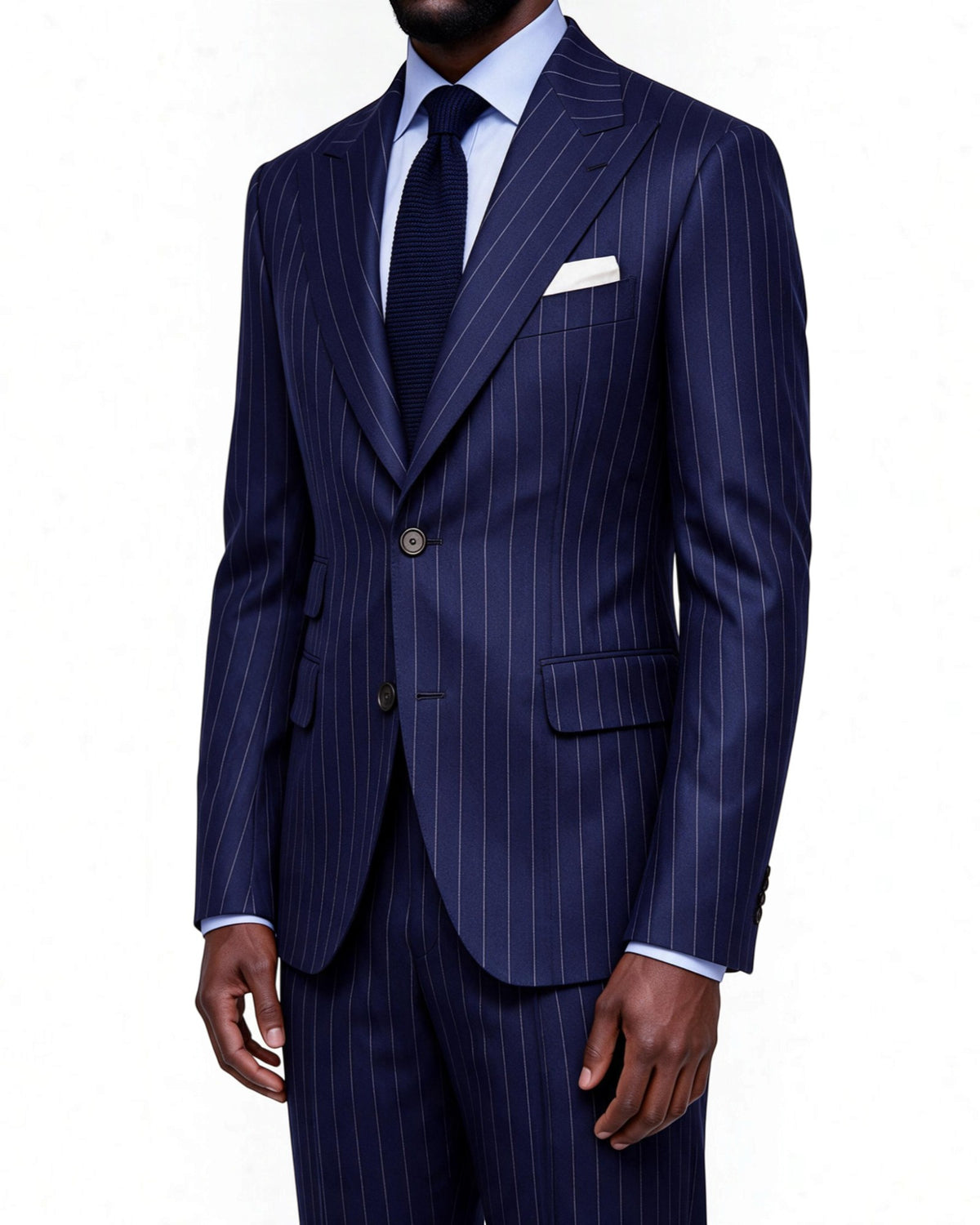 Terry Corbett New York Pinstripe Two Piece Suit