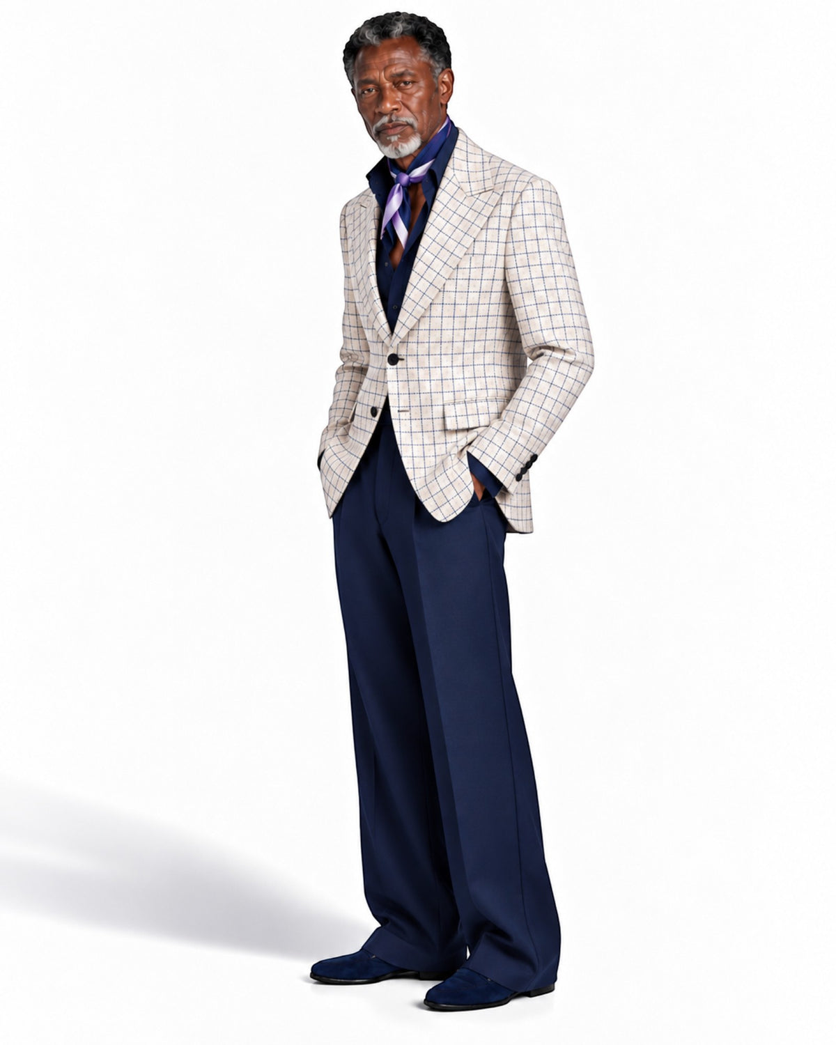 Terry Corbett New York Plaid Sports Coat