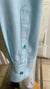 Amalfi Blue Shirt / Teal Buttons