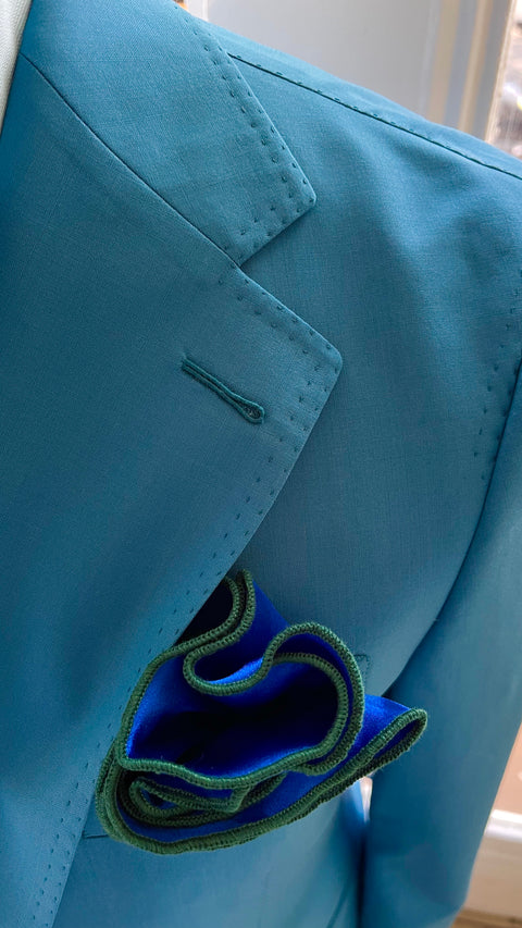 Amalfi Blue Travel Suit